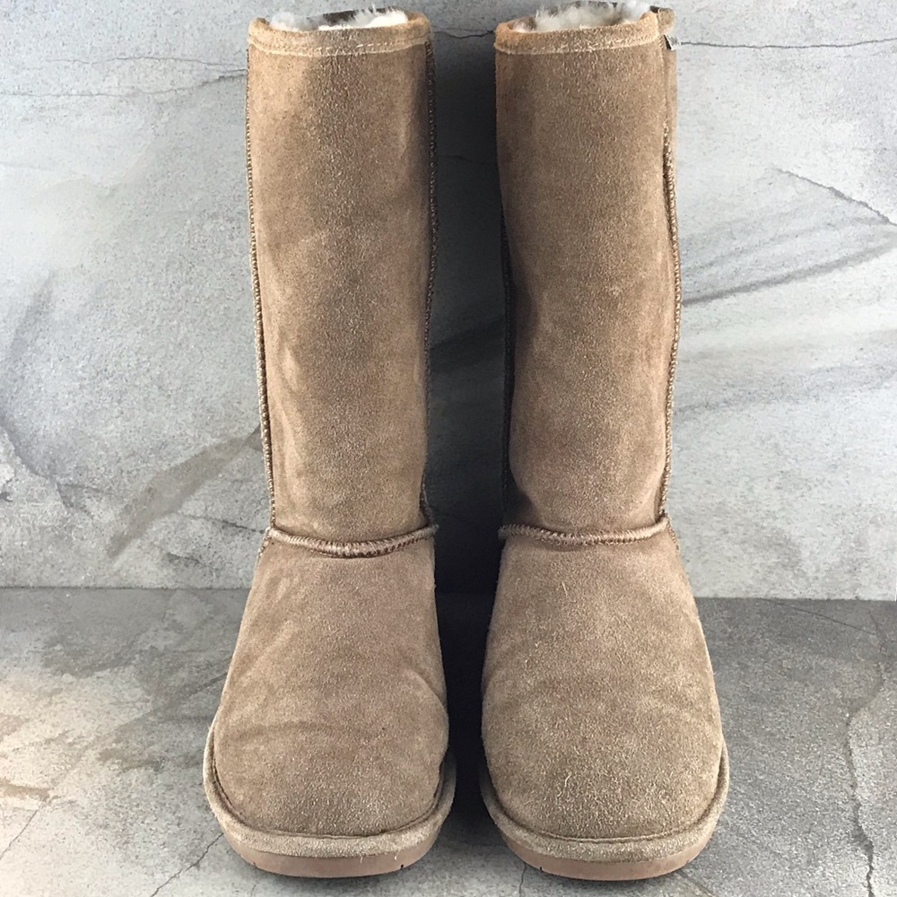 Bearpaw Women’s Elle Tan Suede Boots size 8 - Picture 2 of 9